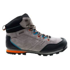 Buty trekkingowe męskie Elbrus Condis Mid Wp - szare, Rozmiar buta 42. Szare buty trekkingowe męskie ELBRUS, z materiału, bez zapięcia. Za 219.99 zł.