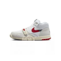 Buty Nike Air Trainer 1 Biały/Czerwony. Białe buty sportowe na co dzień męskie Nike, na wiosnę, z materiału, bez zapięcia, trekkingowe. Za 481.45 zł.
