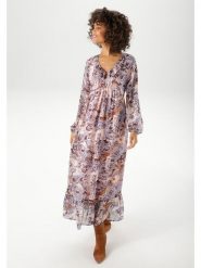 Aniston Sukienka w kolorze jasnoróżowo-błękitnym rozmiar: 42. Różowe sukienki damskie Aniston, bez wzorów, bez kołnierzyka, bez ramiączek, maxi. Za 95.69 zł.