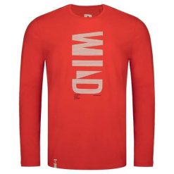 T-shirt męski Loap Allonzo czerwony. Czarne t-shirty męskie LOOP, m, bez wzorów, z bawełny, bez kołnierzyka. Za 76.15 zł.