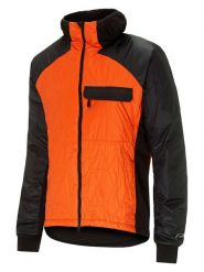 Protective Kurtka hybrydowa "Macro" w kolorze czarno-pomarańczowym rozmiar: M. Czarne kurtki outdoor męskie Protective, m, bez wzorów, bez kaptura. Za 254.74 zł.