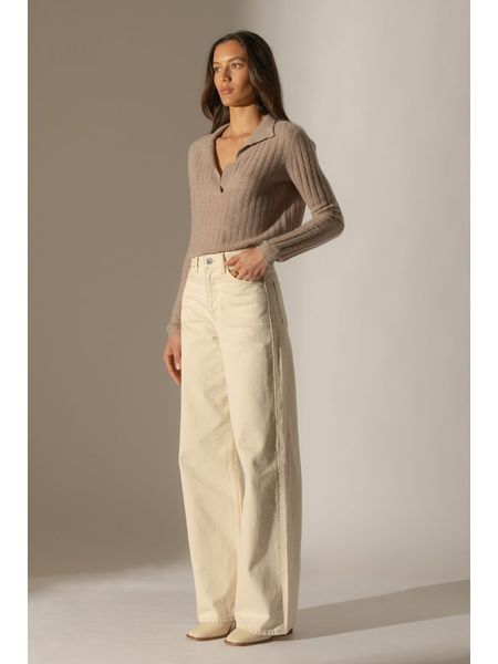 Perfect Cashmere Kaszmirowy sweter w kolorze beżowym rozmiar: M. Brązowe golfy damskie Perfect Cashmere, m, bez wzorów, z kaszmiru, bez ramiączek. Za 401.25 zł.