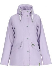 Schmuddelwedda Kurtka przeciwdeszczowa w kolorze fioletowym rozmiar: XL. Różowe kurtki przeciwdeszczowe damskie Schmuddelwedda, xl, bez kaptura. Za 346.99 zł.