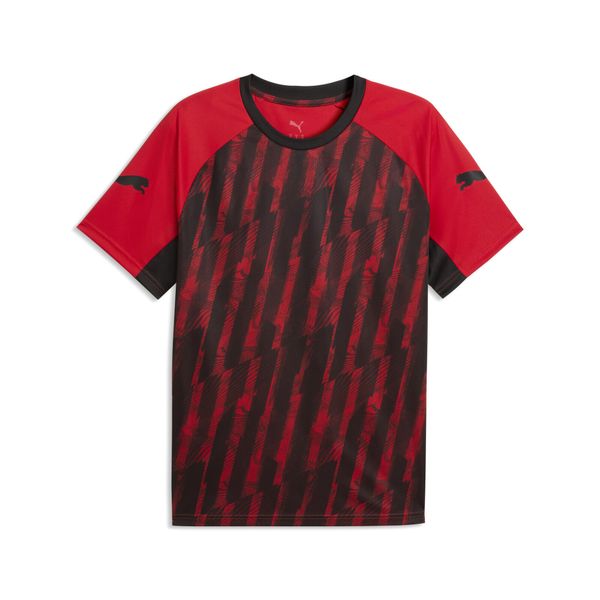 Męska koszulka piłkarska z grafiką individualLIGA PUMA. Białe t-shirty sportowe męskie Puma, m, z poliesteru, bez ramiączek, do piłki nożnej. Za 99.00 zł.