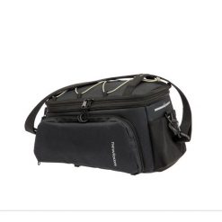 Torba na bagażnik rowerowy Newlooxs Trunkbag. Czarne torebki klasyczne damskie NEW LOOXS, bez wzorów, z materiału, bez dodatków. Za 331.30 zł.