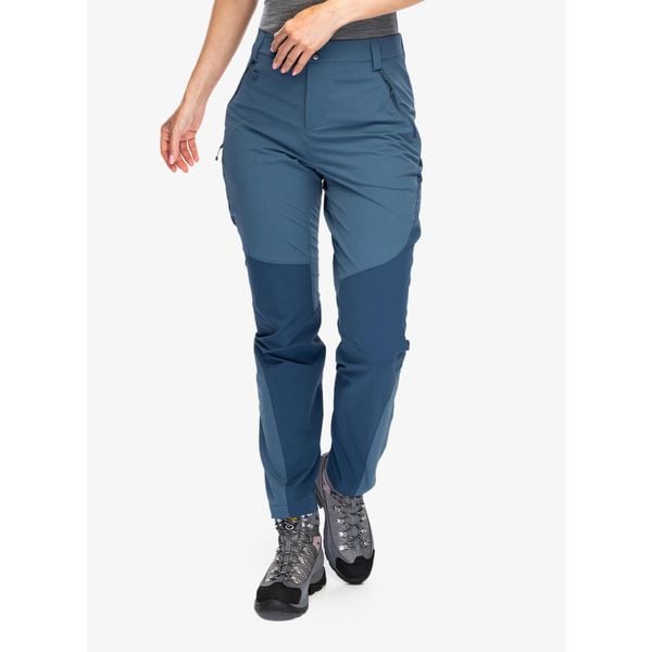 Spodnie trekkingowe damskie Rab Torque Mountain Pants. Niebieskie spodnie dresowe damskie RAB, na lato, m, bez wzorów. Za 497.99 zł.