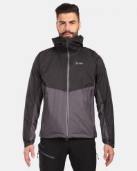 Męska kurtka typu hardshell Kilpi HURRICANE-M. Czarne kurtki treningowe męskie Kilpi, na zimę, l, bez wzorów, z hardshellu, do biegania. Za 731.89 zł.