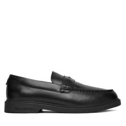 Półbuty KARL LAGERFELD. Czarne półbuty męskie Karl Lagerfeld, bez zapięcia. Za 989.99 zł.