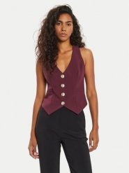 Marciano Guess Kamizelka Celia 4BGN04 7046A Bordowy Regular Fit. Czerwone kamizelki damskie Marciano Guess, z syntetyku. Za 409.99 zł.