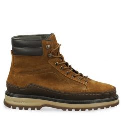 Trapery Gant. Brązowe buty zimowe męskie Gant, bez zapięcia. Za 399.99 zł.