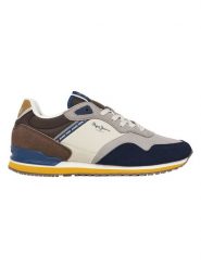 Pepe Jeans FOOTWEAR Skórzane buty w kolorze szarym do biegania rozmiar: 45. Szare obuwie do biegania damskie Pepe Jeans FOOTWEAR. Za 140.86 zł.