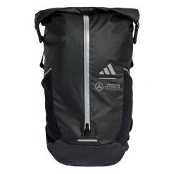 Plecak Mercedes - AMG Petronas Formula One Team Adaptive Packing System. Czarne plecaki damskie Adidas, bez wzorów, z materiału. Za 569.00 zł.