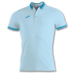 Koszulka polo do tenisa męska Joma Bali II. Niebieskie t-shirty sportowe męskie Joma, l, bez ramiączek, do piłki nożnej. Za 248.00 zł.