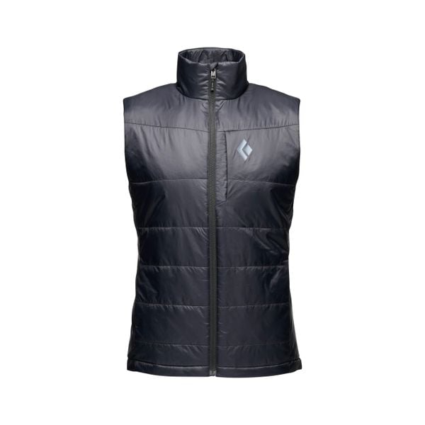 Kurtka puchowa bez rękawów Black Diamond Solution 2.0. Czarne kurtki męskie Black Diamond, bez wzorów, z puchu, sportowe, bez kaptura. Za 681.00 zł.