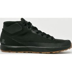 Salomon - Buty Acro Chukka. Czarne buty trekkingowe męskie Salomon, z materiału, bez zapięcia, outdoorowe. W wyprzedaży za 499.90 zł.
