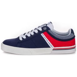 Pepe Jeans tenisówki męskie North Half 41 ciemnoniebieskie. Niebieskie trampki i tenisówki męskie Pepe Jeans, bez wzorów, z jeansu, bez zapięcia. Za 290.00 zł.