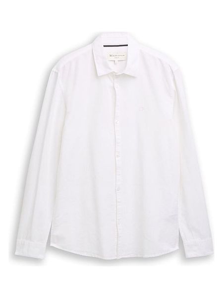 Tom Tailor Koszula w kolorze białym rozmiar: XXL. Białe koszule męskie Tom Tailor, xxl, bez wzorów, z bawełny, bez kołnierzyka, bez ramiączek. Za 85.95 zł.