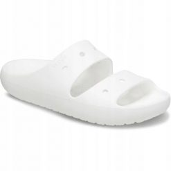 Klapki Dla Dorosłych Crocs Classic V2 Sandal. Szare klapki i japonki męskie Crocs, z materiału. Za 135.99 zł.