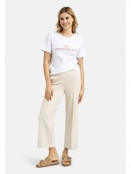 Smith & Soul Koszulka w kolorze białym rozmiar: S. Białe bluzki damskie Smith & Soul, s, bez wzorów, z bawełny, bez kołnierzyka. Za 78.99 zł.