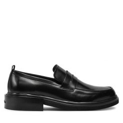 Lordsy Calvin Klein. Czarne mokasyny męskie CALVIN KLEIN. Za 764.99 zł.