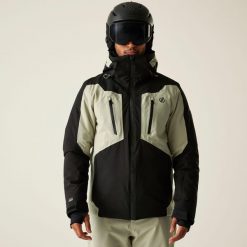 Kurtka narciarska męska z membraną Assimilate Dare 2b. Brązowe kurtki męskie Dare 2b, na zimę, m, bez wzorów, z tkaniny, sportowe, bez kaptura. W wyprzedaży za 899.99 zł.