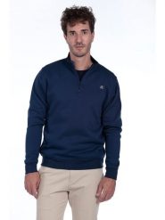 The Time of Bocha Bluza w kolorze granatowym rozmiar: XXL. Niebieskie bluzy bez kaptura męskie The Time of Bocha, xxl, z bawełny. Za 126.99 zł.