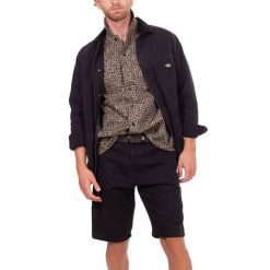 Szorty Dickies Duck Canvas czarne. Czarne szorty męskie Dickies, bez kołnierzyka. Za 317.25 zł.