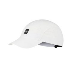 Czapka z daszkiem BUFF SPEED CAP. Białe czapki z daszkiem damskie Buff, bez wzorów, z materiału. Za 129.99 zł.