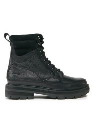 Clarks Trapery PragueStyle K. 261749006 Czarny. Czarne kozaki dziewczęce Clarks, ze skóry. Za 369.99 zł.