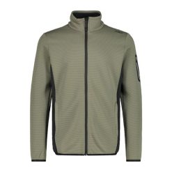 Bluza męska turystyczna CMP 33E6557. Zielone bluzy z kapturem męskie CMP, m, z materiału. Za 343.45 zł.