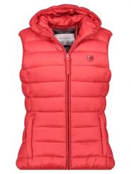 Geographical Norway Kamizelka pikowana "Vatikotal" w kolorze czerwonym rozmiar: XL. Czerwone kamizelki damskie Geographical Norway, xl. Za 130.81 zł.