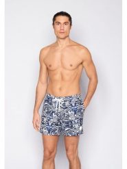 Joop! Bodywear Szorty kąpielowe w kolorze granatowo-białym rozmiar: L. Białe szorty sportowe męskie Joop! Bodywear, l, outdoorowe. Za 149.95 zł.