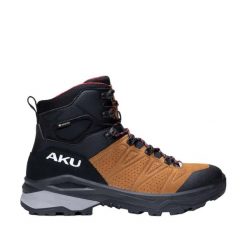 Buty trekkingowe Aku Adapta SD GTX. Brązowe buty trekkingowe męskie Aku, bez zapięcia, trekkingowe. Za 948.50 zł.