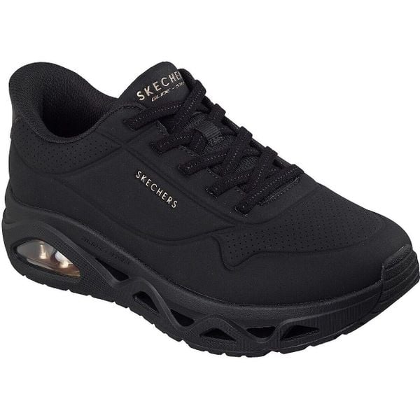 Buty sportowe damskie Skechers Uno Glide step Glide On Air. Czarne obuwie treningowe damskie Skechers, na fitness i siłownię. Za 690.00 zł.