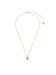 Guess Naszyjnik JUBN06 393JW Złoty. Żółte naszyjniki damskie Guess, ze stali. Za 299.99 zł.