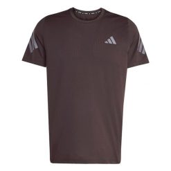 Koszulka adidas Climacool Iconic. Brązowe t-shirty sportowe męskie Adidas, l, z dzianiny, bez ramiączek, do biegania, climacool (adidas). Za 140.00 zł.