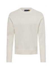 Polo Ralph Lauren Sweter z dzianiny Kobiety Bawełna biały, M. Białe swetry klasyczne damskie Polo Ralph Lauren, m, z bawełny, bez kołnierzyka. Za 549.95 zł.