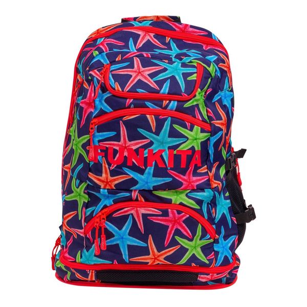 Plecak sportowy FUNKITA Elite Squad Starry Night. Niebieskie plecaki damskie FUNKITA, bez wzorów, sportowe. Za 299.00 zł.