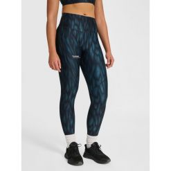 Damskie legginsy Hummel AOP Hiit Intensity. Niebieskie legginsy damskie HUMMEL, bez wzorów. Za 300.50 zł.