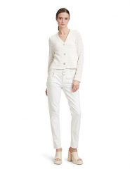 CARTOON Dżinsy - Slim fit - w kolorze białym rozmiar: 42. Białe jeansy damskie Cartoon. Za 118.56 zł.