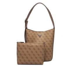 Torebka Guess. Brązowe torebki klasyczne damskie Guess, z aplikacjami, bez dodatków. Za 679.99 zł.