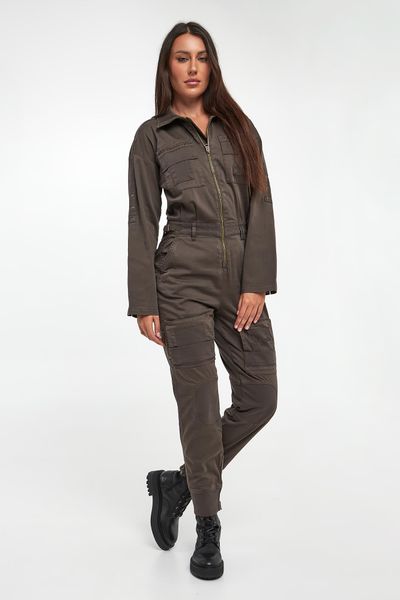 Kombinezon damski AERONAUTICA MILITARE. Kombinezony damskie AERONAUTICA MILITARE, bez wzorów, bez kołnierzyka, bez ramiączek. Za 1,919.00 zł.