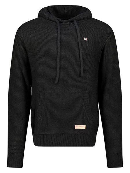 Geographical Norway Bluza "Faglio" w kolorze czarnym rozmiar: XXL. Czarne bluzy z kapturem męskie Geographical Norway, xxl, ze splotem. Za 104.14 zł.