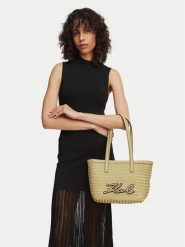 KARL LAGERFELD Torebka B2W30206 Żółty jasny. Żółte torebki klasyczne damskie Karl Lagerfeld, bez wzorów, bez dodatków. Za 1,499.00 zł.