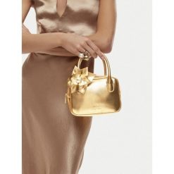 Torebka GINO ROSSI. Żółte torebki klasyczne damskie Gino Rossi, bez wzorów, bez dodatków. Za 279.99 zł.