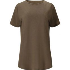 Koszulka damska Athlecia Lizzy Slub. Brązowe bluzki damskie Athlecia, bez wzorów, bez ramiączek. Za 138.50 zł.