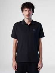 North Sails Koszulka polo w kolorze czarnym rozmiar: XL. Czarne koszulki polo męskie North Sails, xl, z aplikacjami, bez ramiączek. Za 173.99 zł.