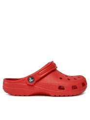 Crocs Klapki Crocs Classic 10001 Czerwony. Czerwone klapki i japonki męskie Crocs, z tworzywa sztucznego. Za 159.99 zł.