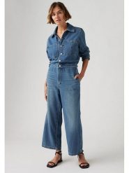 Levi's Kombinezon w kolorze niebieskim rozmiar: S. Niebieskie kombinezony damskie Levi's, s, bez wzorów, bez kołnierzyka, bez ramiączek. Za 213.18 zł.