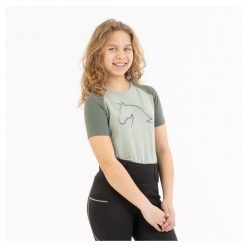 Koszulka dla dziewczynki BR Equitation Eevolv Ishaura. Fioletowe koszulki dziewczęce BR, m, bez wzorów, bez ramiączek. Za 152.00 zł.